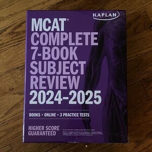 Kaplan MCAT 7-Book Review Set 2024-2025 - Purple